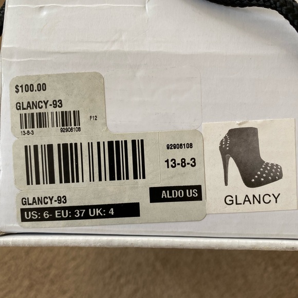 Aldo Ankle Boots Women's Size 6.5. - Picture 3 of 4